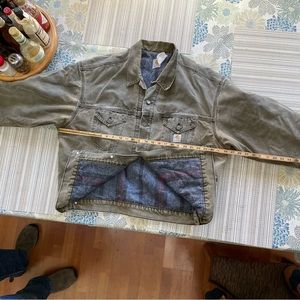 Carhartt blanket lined jacket